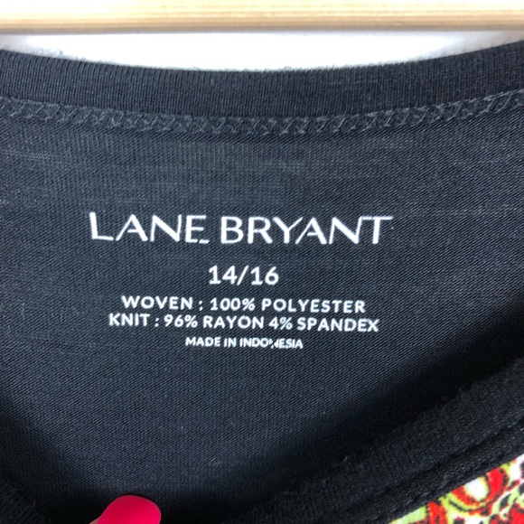 Lane Bryant Short Sleeve Top Size 14/16 - Picture 4 of 6